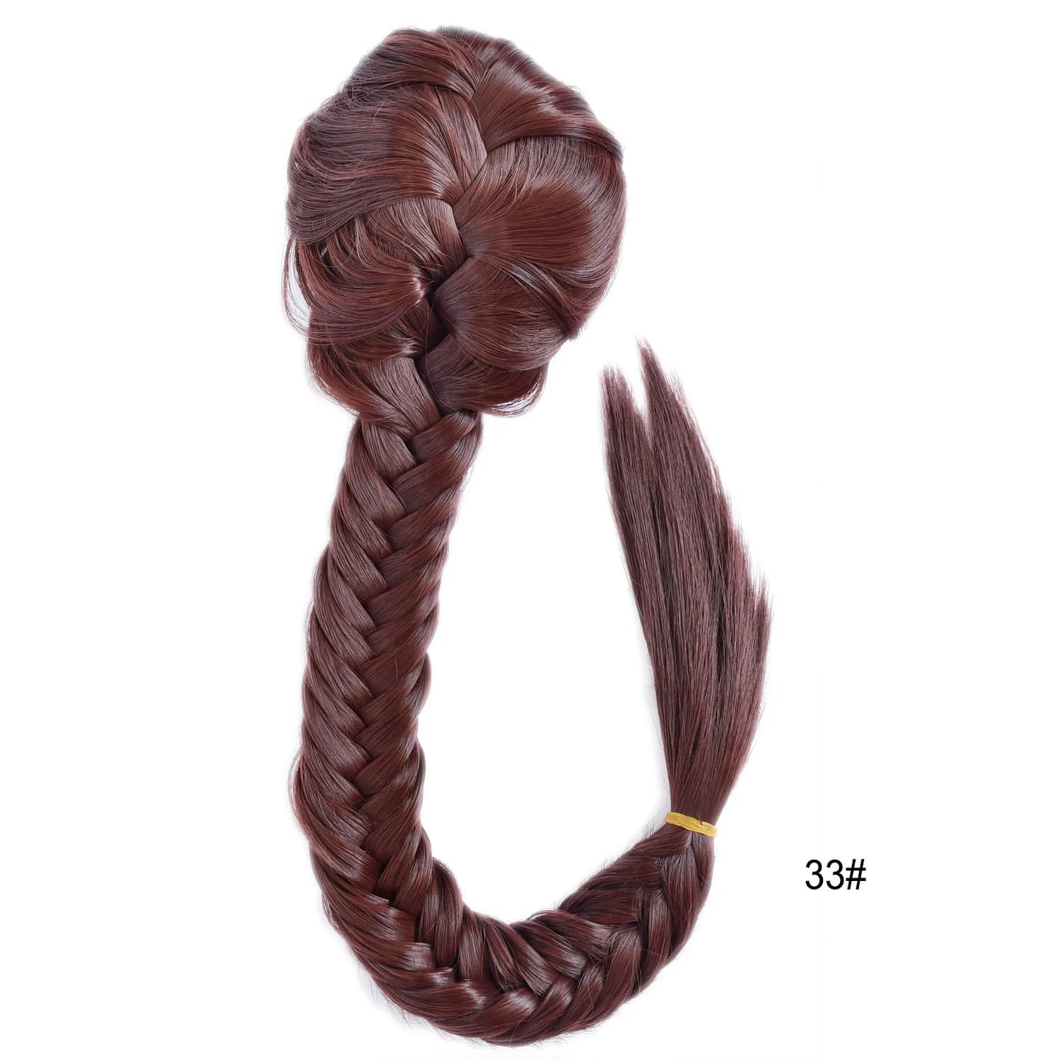 coiffure chignon bouclé