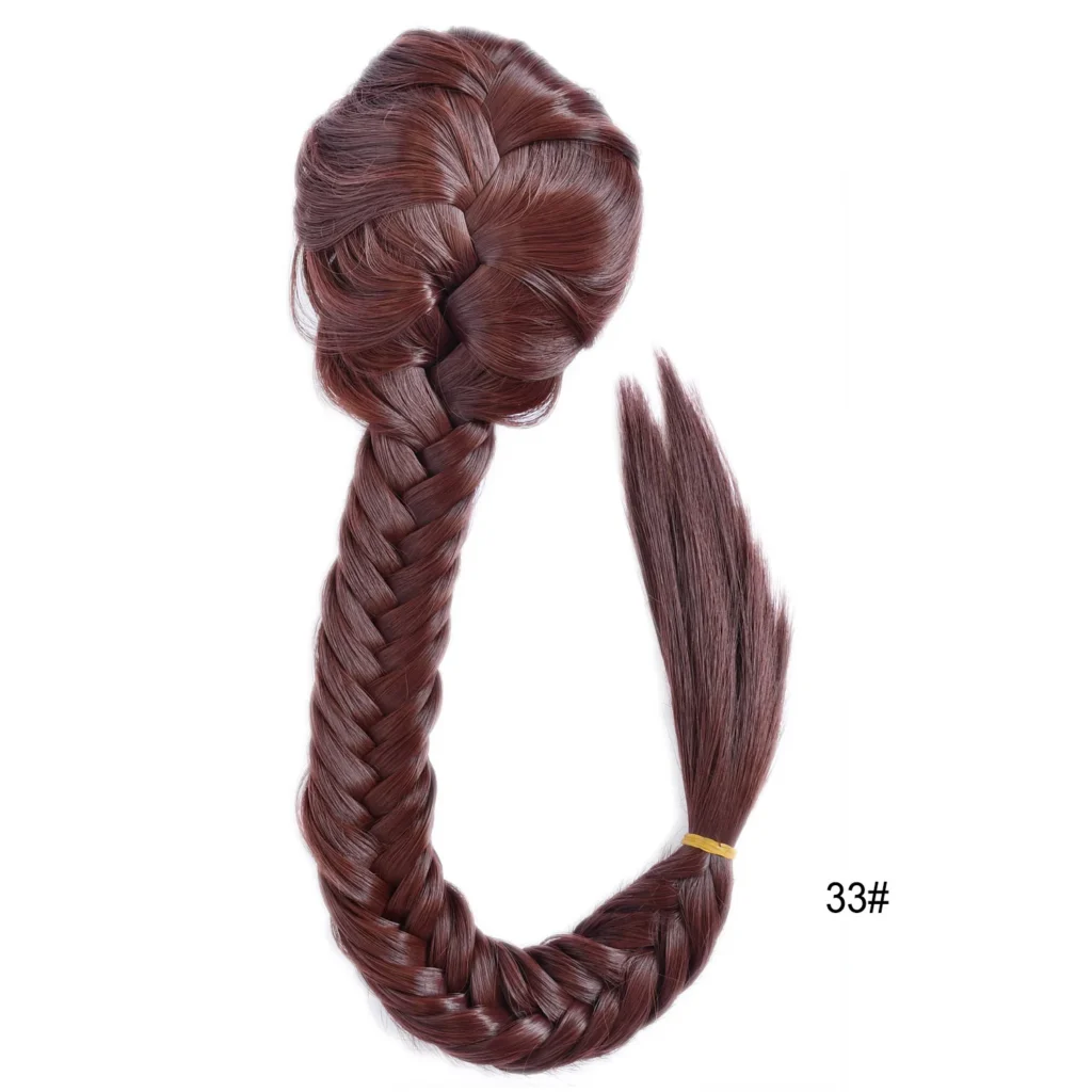 coiffure chignon bouclé